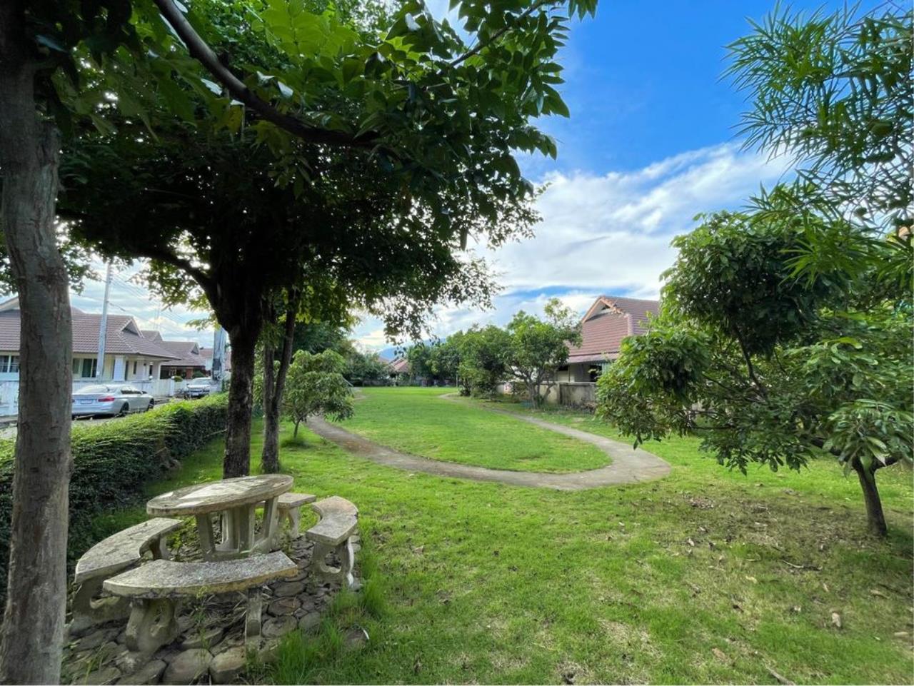 House for rent in the Lanna Village Phase 6 project in Chiang Mai city.