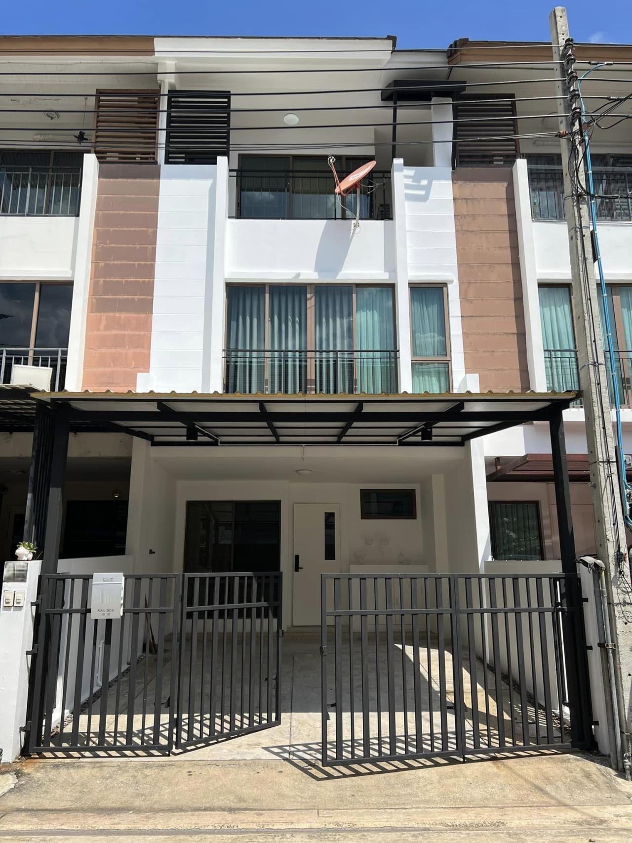 Townhouse for rent in The Private project. Soi Sukhumvit 97/1