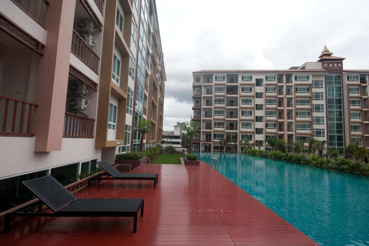 Casa Condo Chang Phueak for sale, suite room, swimming pool view