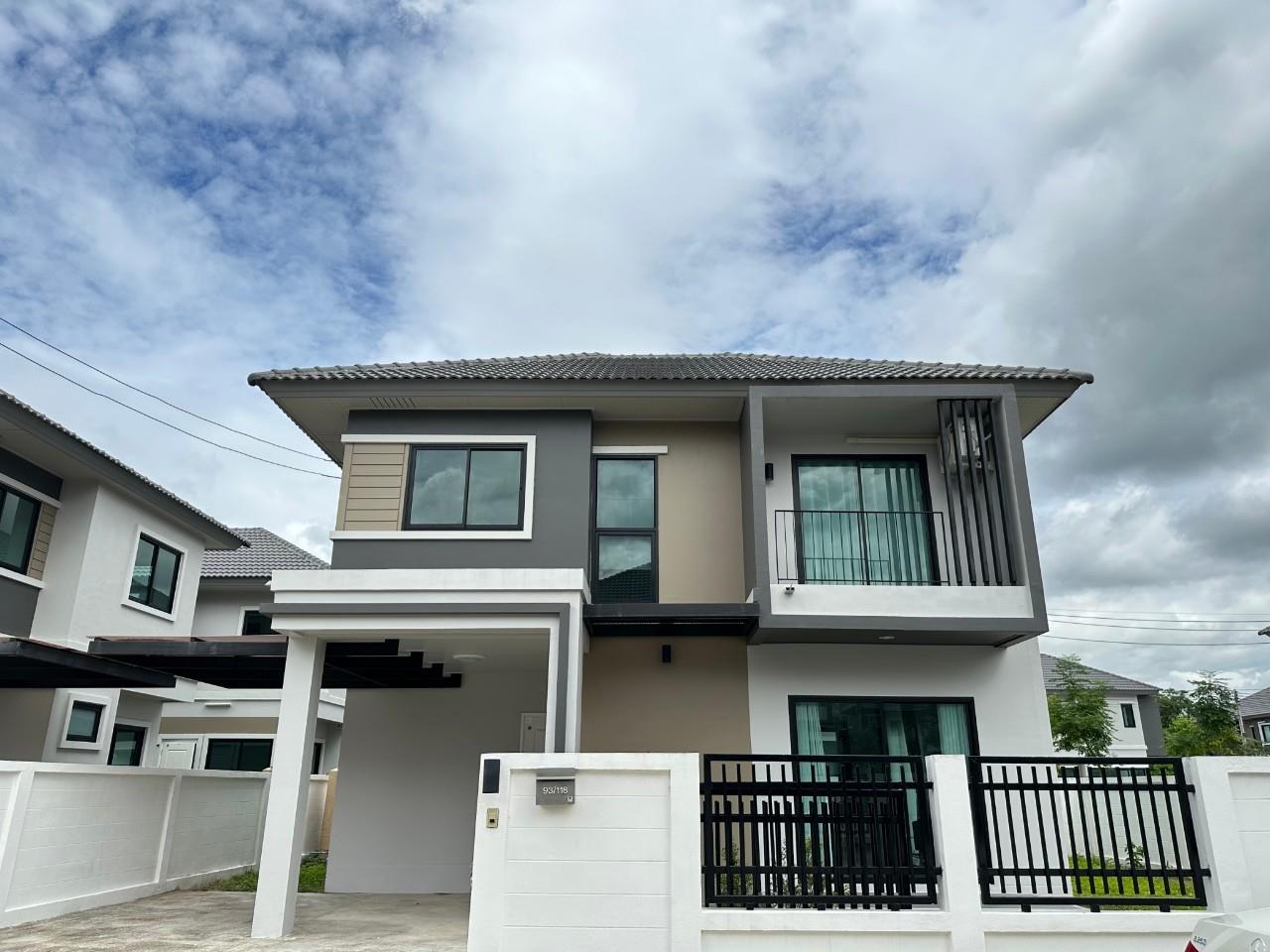 House for rent in San Kamphaeng zone, near Unity Concord International School.