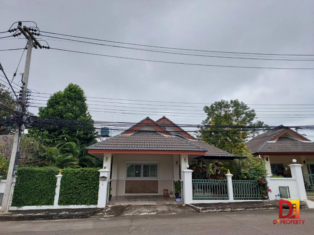 House for rent in the Hang Dong Zone project near the International Bilingual Bilingual School of Rangsit University (SIBS Chiangmai).