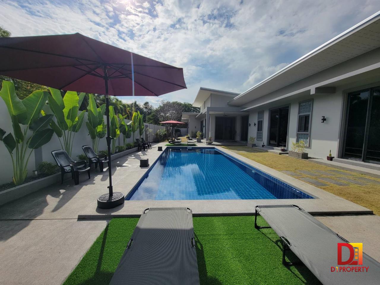  sale house zone Newly built pool villa for sale, Doi Saket