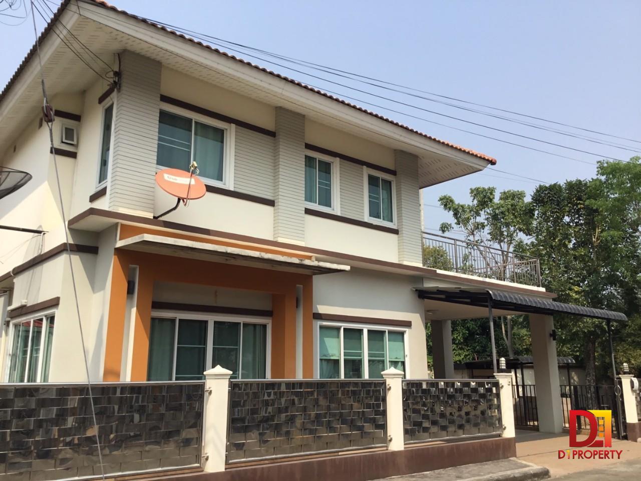 House for rent in San Sai zone in San Sai Siri 2 project. near Central Festival