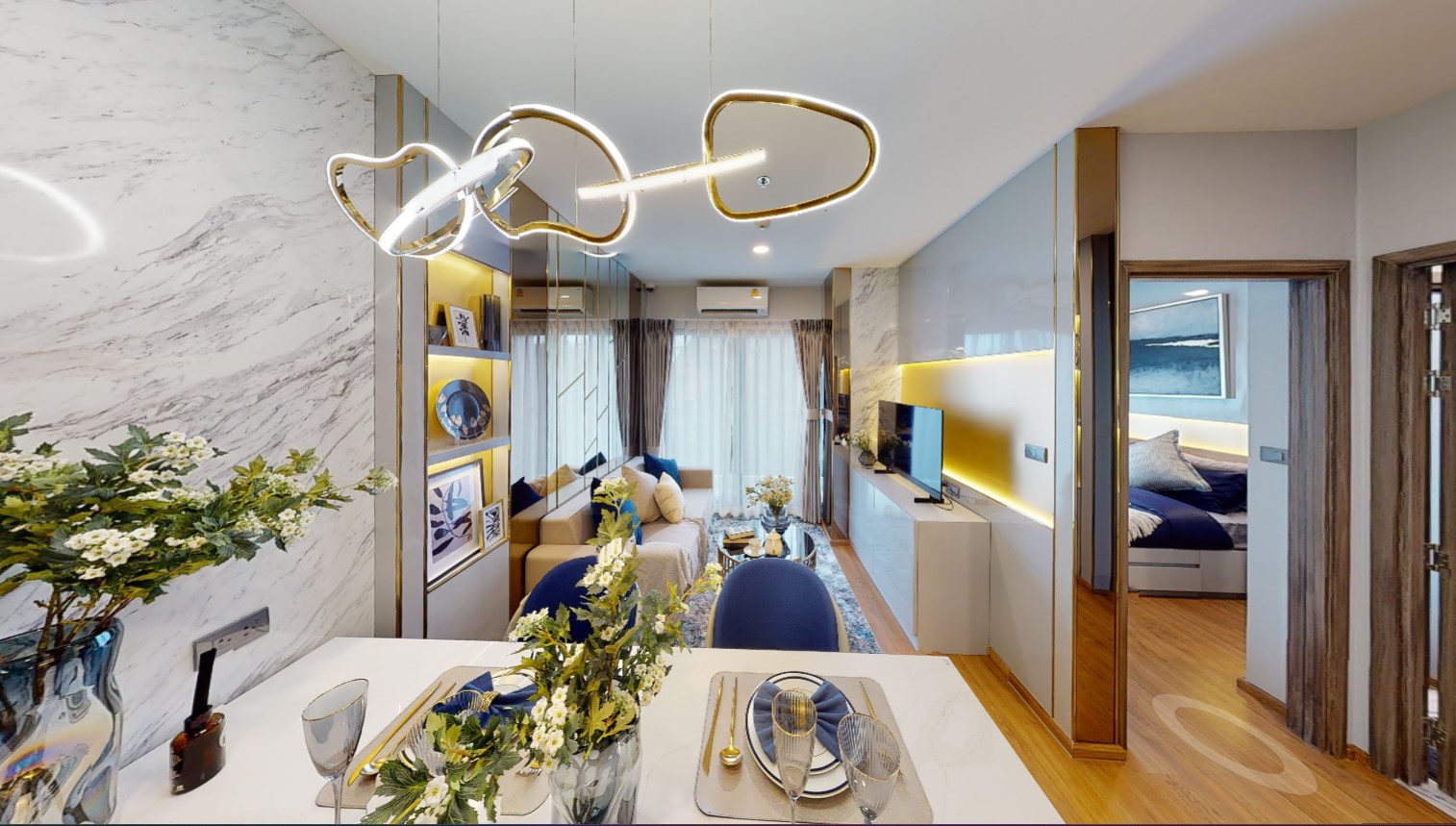 ✨Luxury condo, brand new in the box, 𝗔𝗥𝗜𝗦𝗘 Condo (Charoen Mueang) ✨