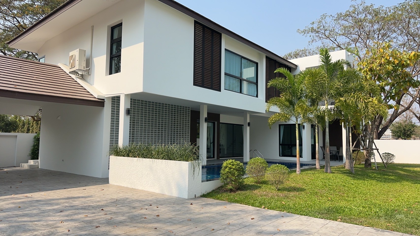  Modern Pool villa with furniture, Wang Tan Village.