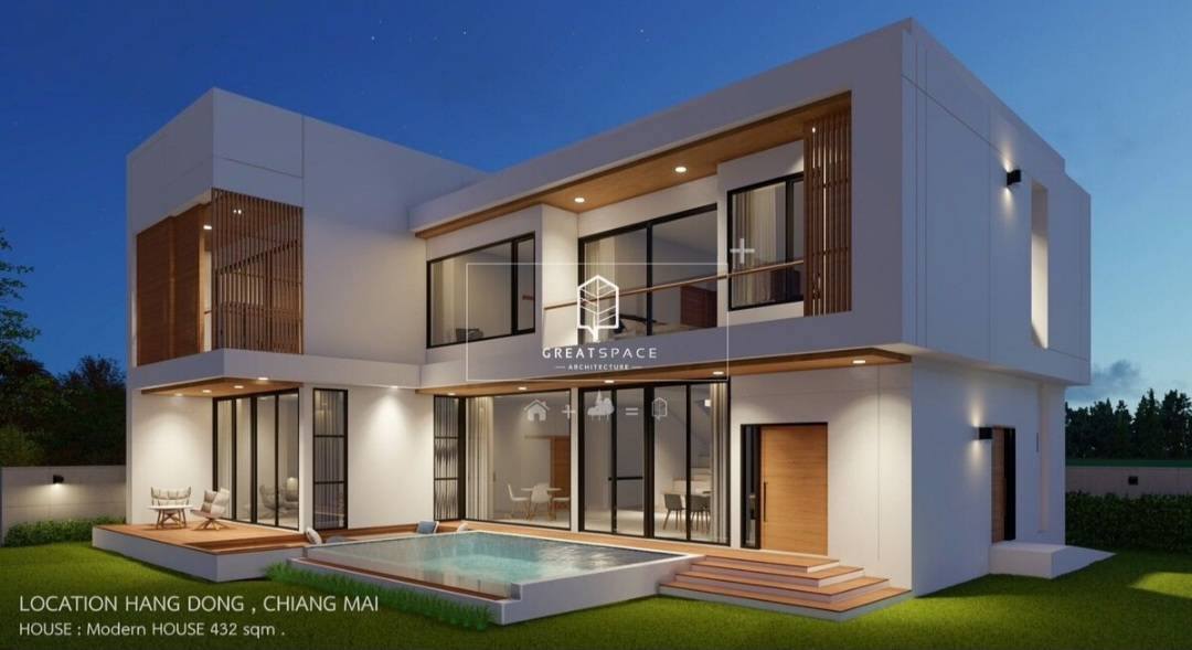 Luxury pool villa with private pool