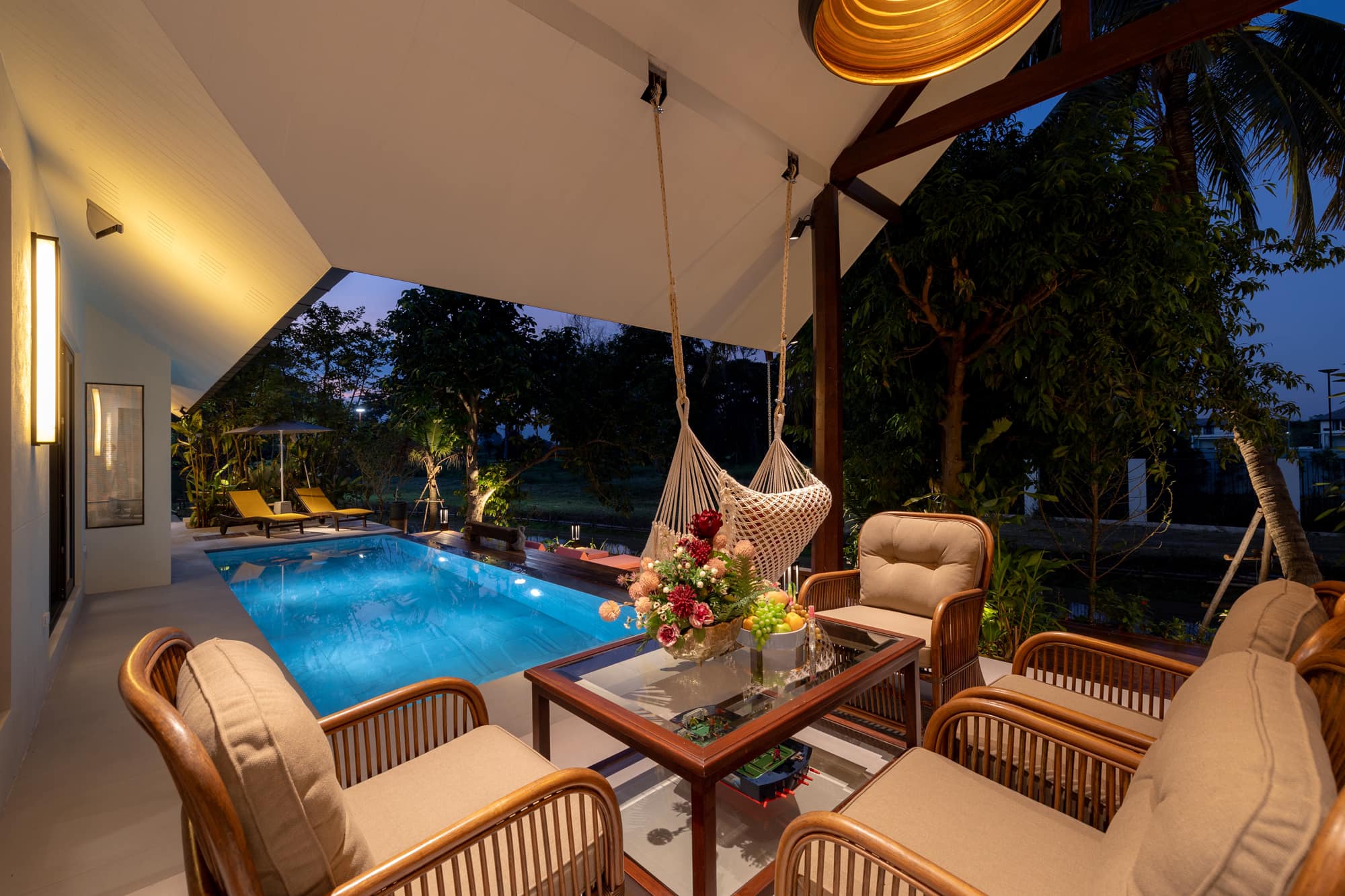 ​Luxury pool villa by the waterfront 