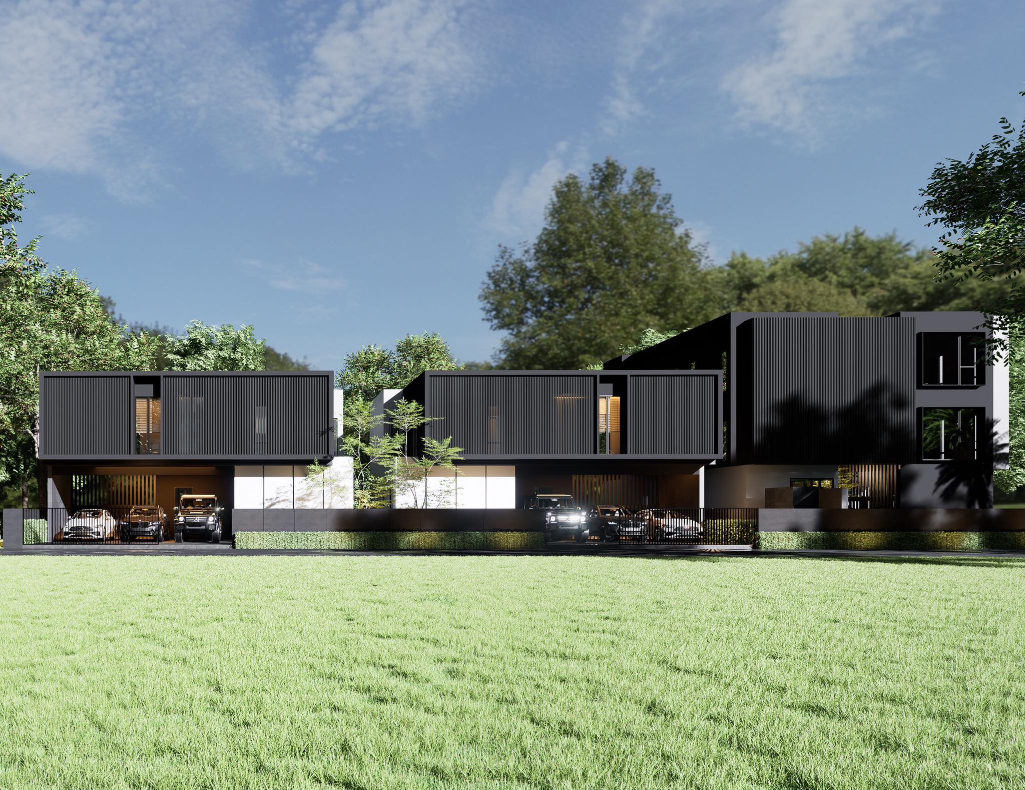 Modern pool villa for sale in Hangdong